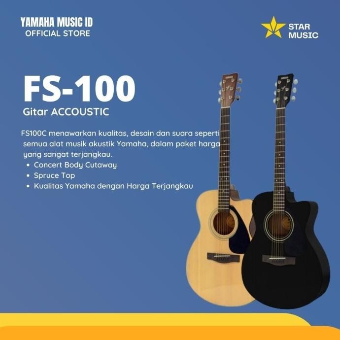 . GITAR KLASIK YAMAHA FS 100