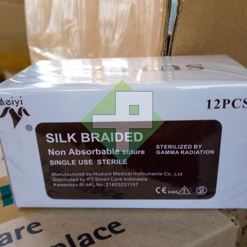 Silk Braided Smartcare + Needle / Benang Jahit Silk Braided Box