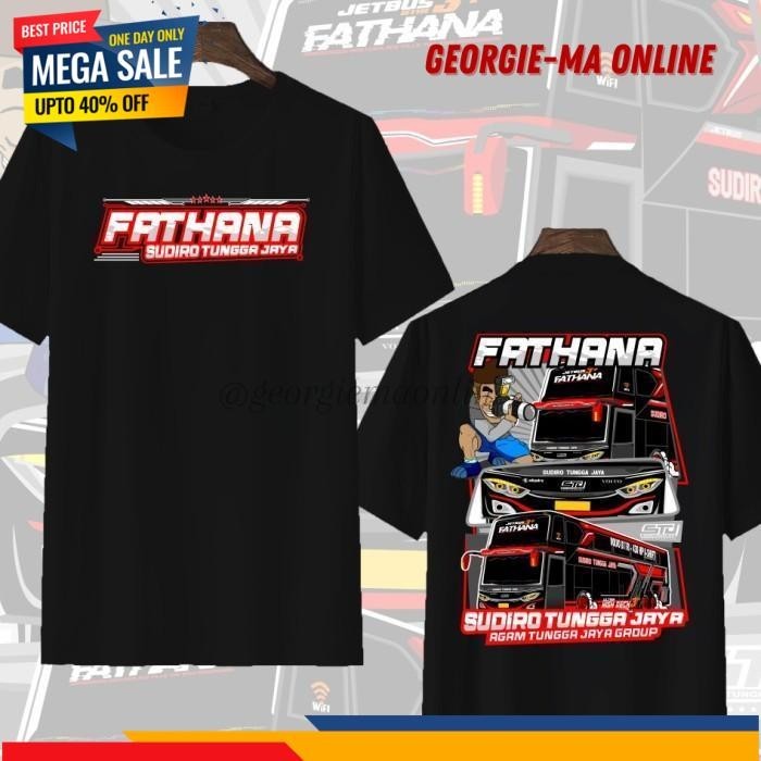 KAOS BAJU BUSMANIA FATHANA SUDIRO ANAK DEWASA BUS BIS MANIA BISMANIA PRODUK PILIHAN