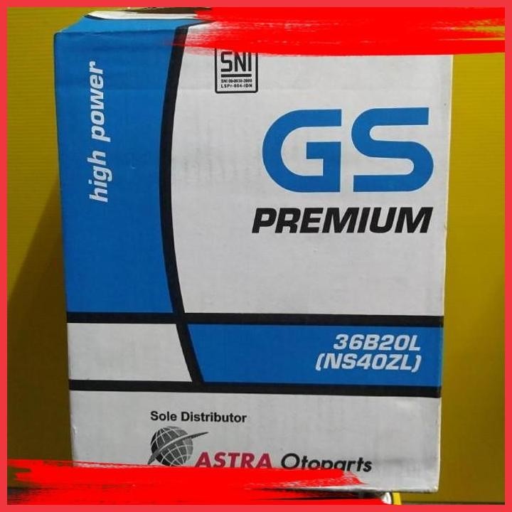 (EJDS) AKI MOBIL BATTERY GS ASTRA PREMIUM NS40ZL 12 VOLT 35 AMPER