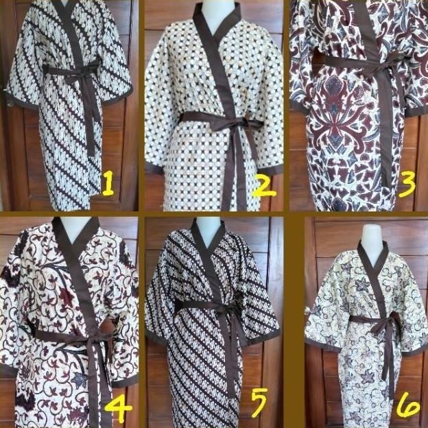 TRENDY Kimono Spa/ Bathrobe/ Kimono Batik / Kimono Mandi/ Kimono