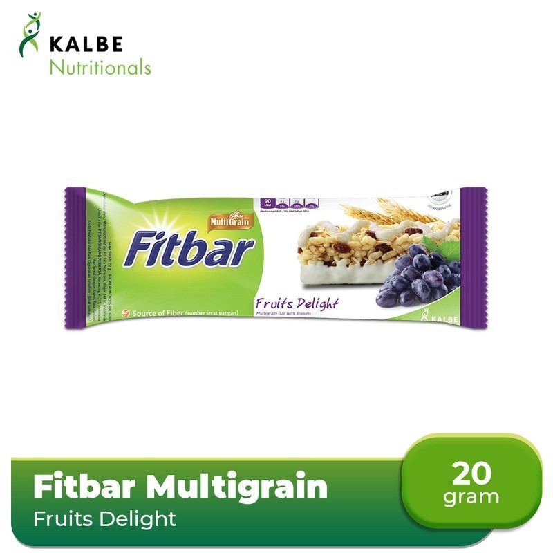 

Fitbar Fruits Delight 20gr Multigrain