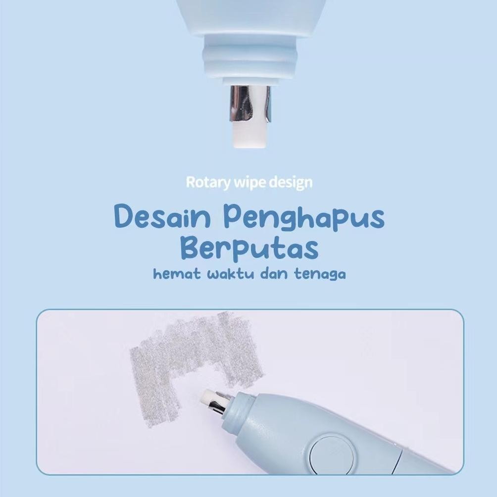 

Premium (Keya) Electric Stationery Set / Set Alat Tulis Anak Rautan Penghapus Vacuum Lengkap Ew64