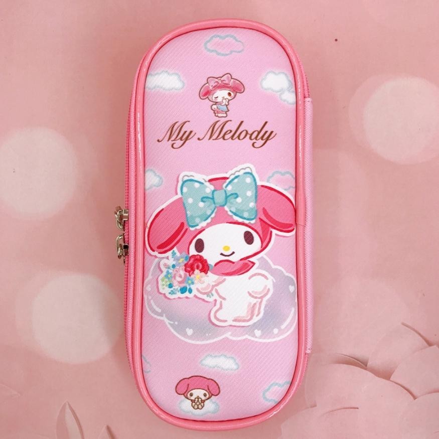 

PROMO Tempat Pensil Kotak Pensil karakter Sanrio kuromi melody cinnamoroll bahan TPU leather waterproof ze-42