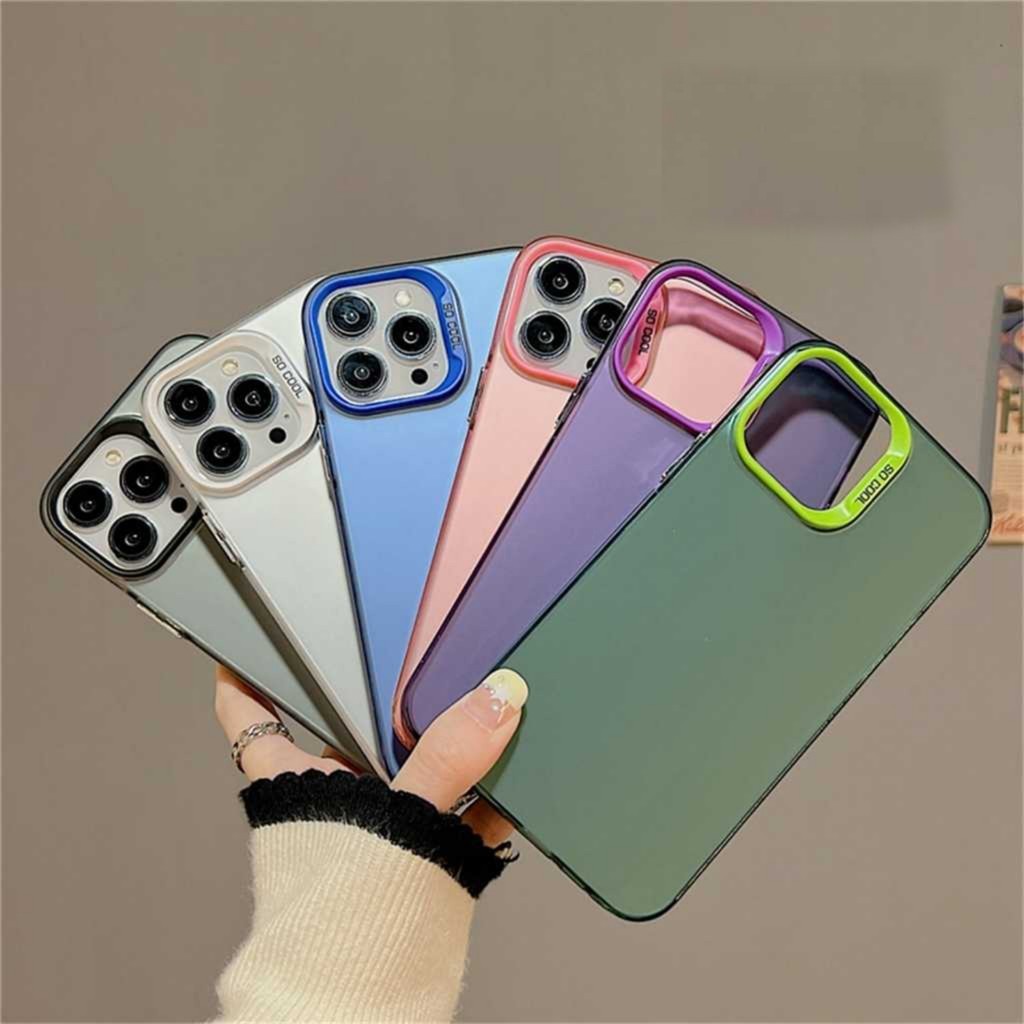 SAMSUNG J4 PLUS Silicone CASE IMD HYBRID softcase premium hardcase PLATE HOLOGRAM SILIKON MACARON