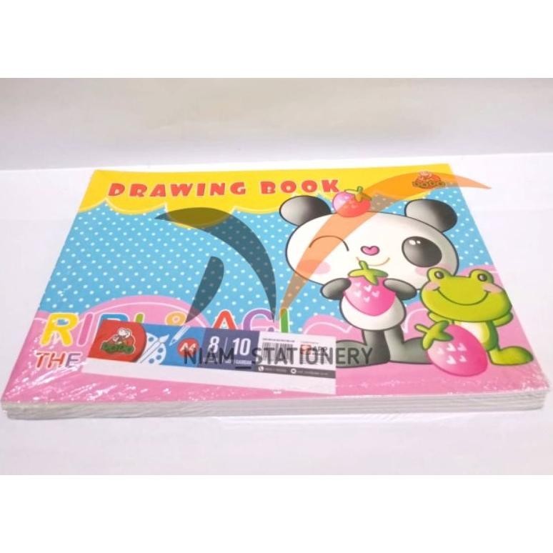 

8.8 Satu Pack ( 10 Pcs X 8 Lembar ) Drawing Book Buku Gambar A4 Dodo Buku Gambar Dodo Garansi
