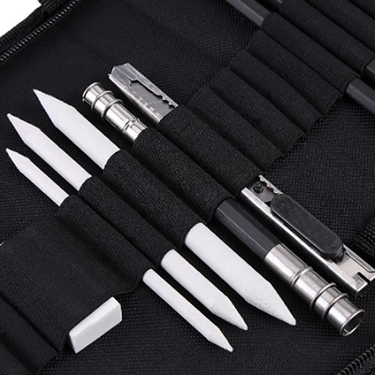 

Diskon 33Pcs/Set Sketch Pensil Pisau Penghapus Dan Pensil Gambar Untuk Keperluan Sekolah Pencil Drawing Set Murah