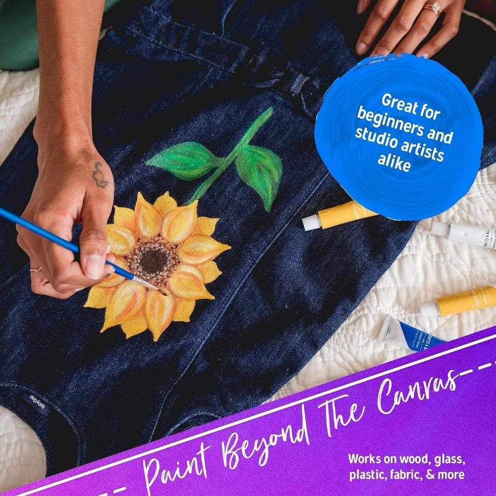 

Flash Sale Cat Akrilik 24 Warna , 18 Warna , 12 Warna / Acrylic Colours Painting / Cat Lukis Akrilik Hig Quality