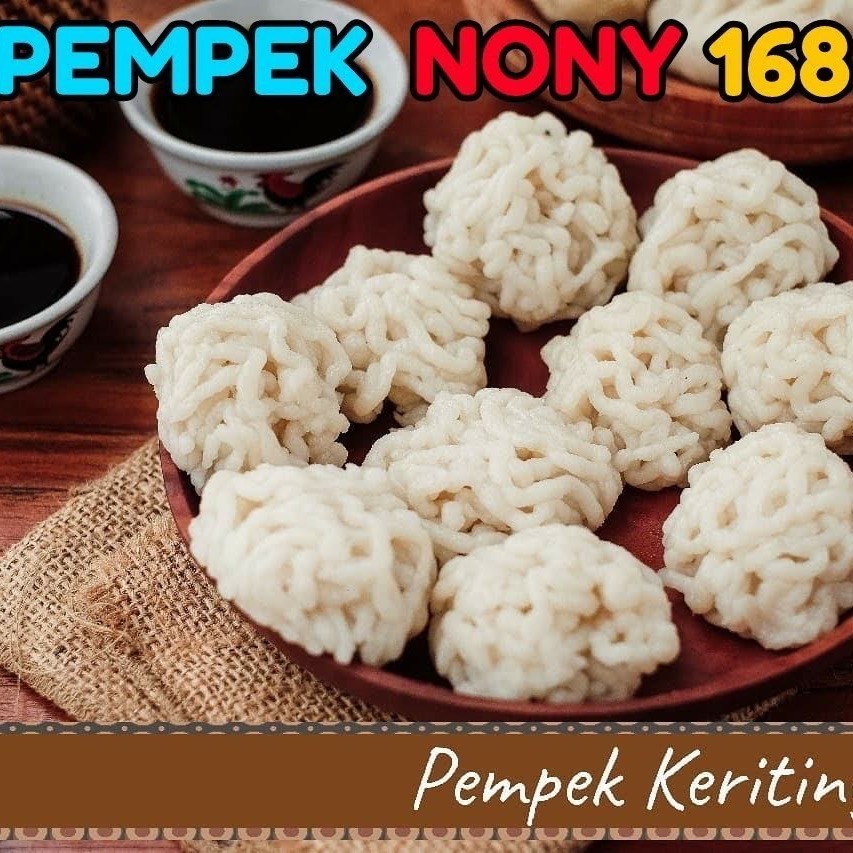 

PAKET 30PCS PEMPEK NONY 168. PEMPEK PALEMBANG ASLI ASLI PALEMBANG