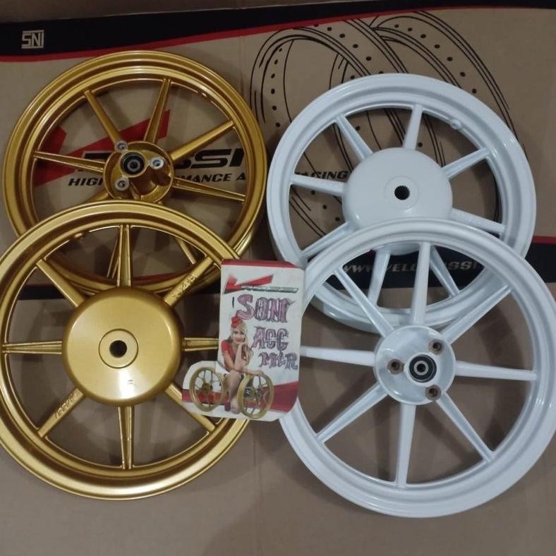 DFR Velg Racing Model RCB MIO S M3 XEON SOUL GT FINO XRIDE 125  Beat Scoopy Vario 110 125 150 Genio 