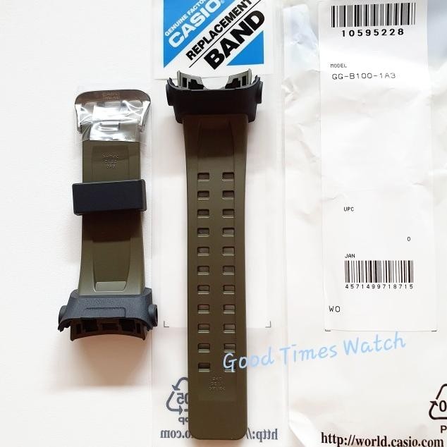 Strap G-Shock Gg-B100-1A3 Gg B100 Casio Original