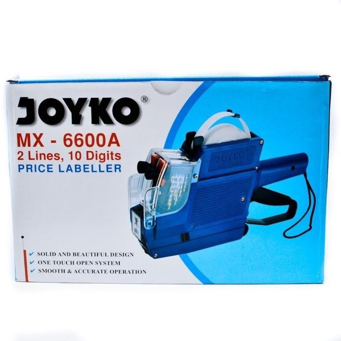

Alat / Mesin Label Harga Joyko MX 6600 A ( 2 Baris ) Price Labeller