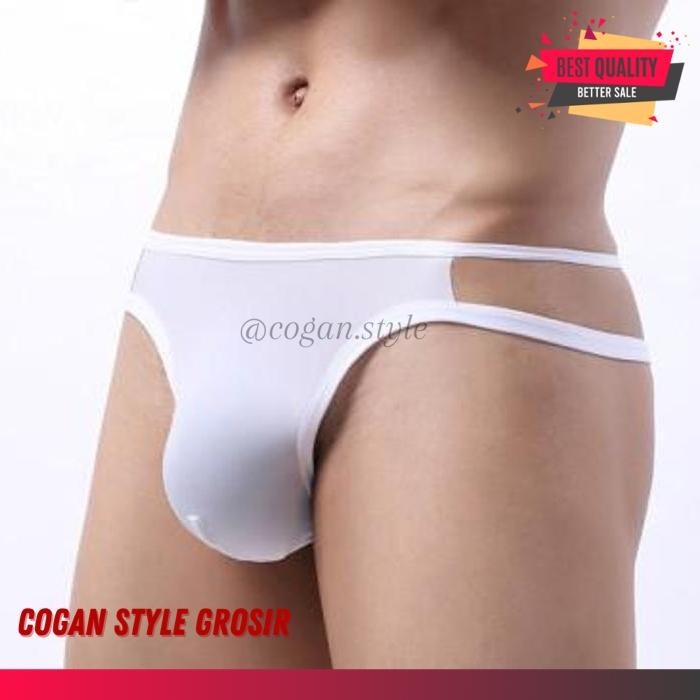 MEN THONG PRIA CELANA DALAM THONG PRIA WHITE