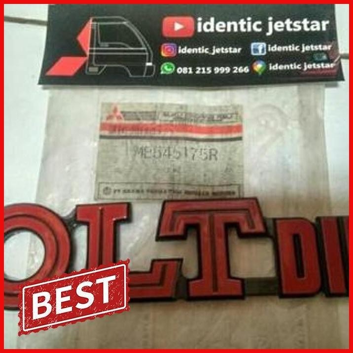 [BKT] emblem colt t200 t210 ceketer ORI KTB MB545175R RED emblem colt diesel