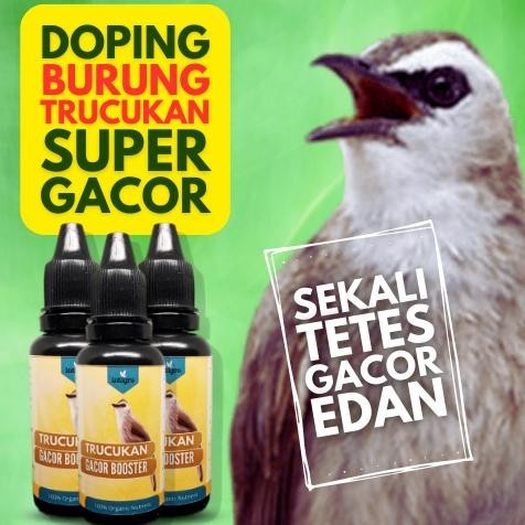 LNB-1217 Vitamin Trucukan Gacor / Vitamin Burung Trucukan Gacor / Doping Trucukan Lomba / Doping Tru