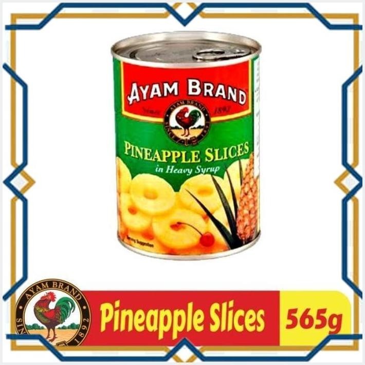 

[IKK] AYAM BRAND FRUIT 565 GR TROPICAL COCKTAIL - PINEAPPLE NANAS SLICE