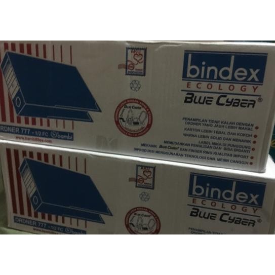 

Ordner Bindex 777 Kwitansi 7cm Kecil 1/2 Folio ( Hitam / Biru ) ** ORI