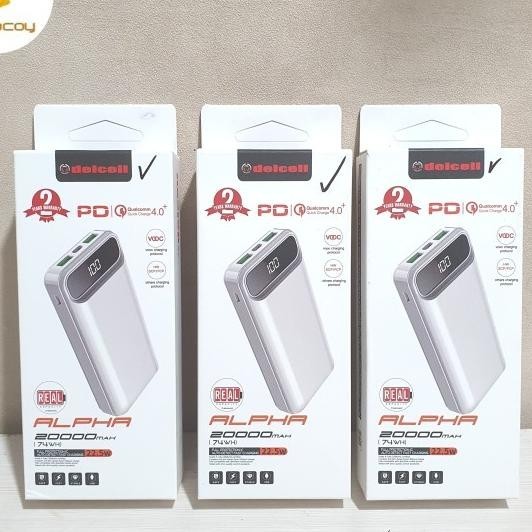 Delcell Powerbank Alpha 20000Mah