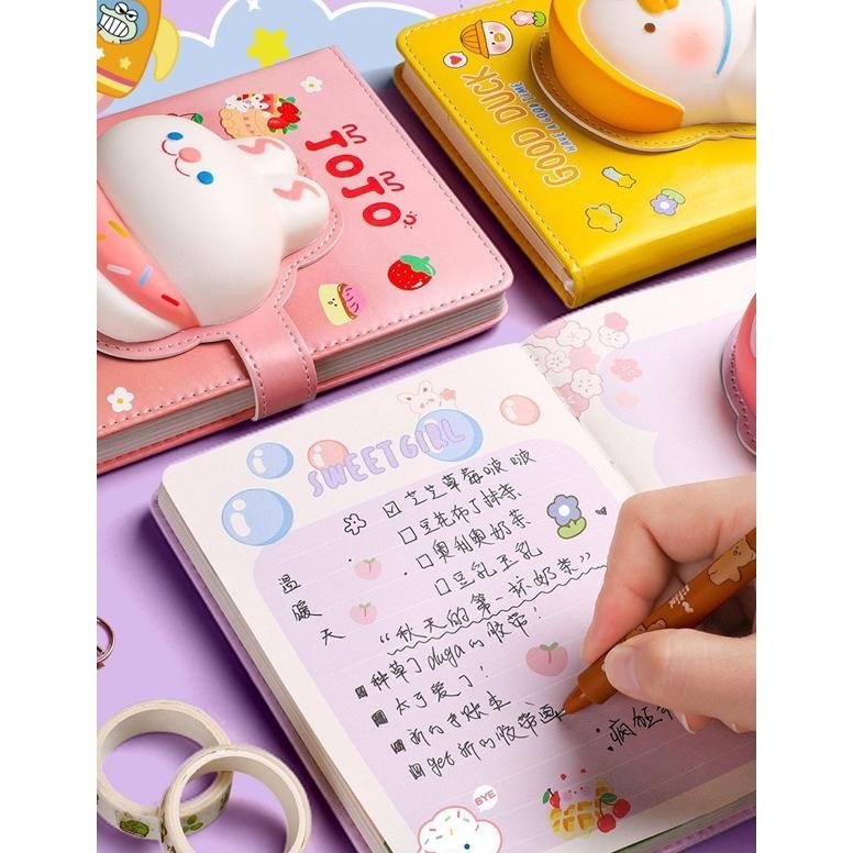 

d-54 Notebook 3D Squishy | Buku Diary Cute Squishy Original