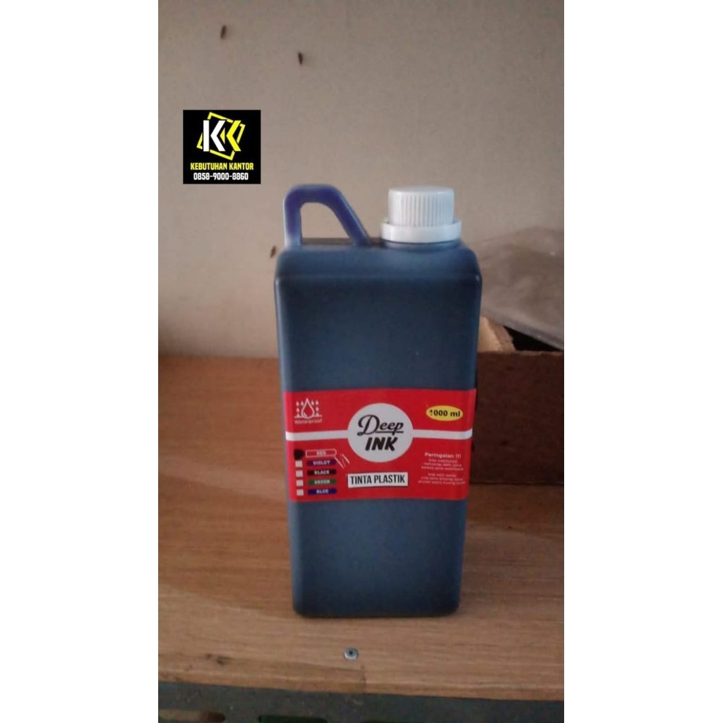 

Jual Tinta Lokal Permanent Tinta Plastik 1 Liter Tinta Anti Luntur