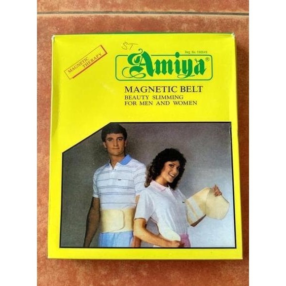 Magnetic Belt Sabuk Kesehatan Pelangsing Korset Perut Magnet Amiya GS