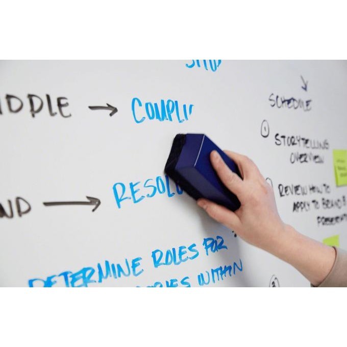 

Whiteboard SAKANA 120 x 180 cm - ( Kaki ) Single - Termasuk Ongkir