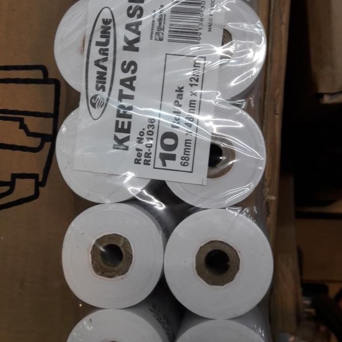 

KERTAS STRUK HVS UKURAN 68x48mm untuk CASIO DR-8620