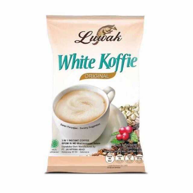 

LUWAK WHITE KOFFIE ORIGINAL SACHET /AB106