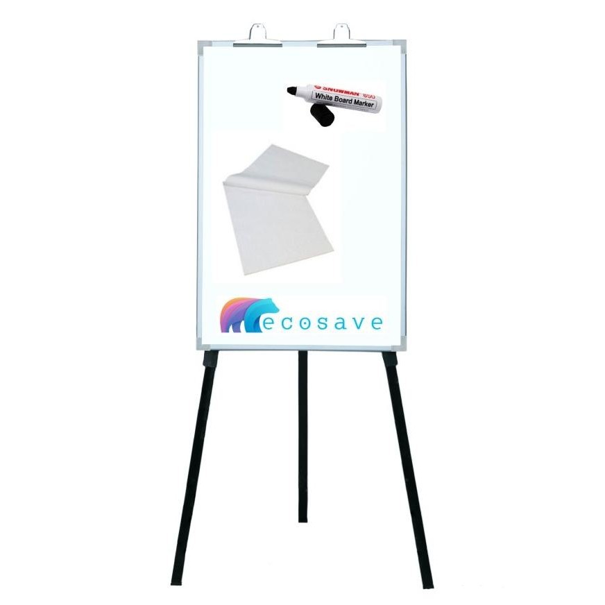 

Flipchart SAKANA 60 x 90 cm + Kertas Koran 10 Set - Gosend