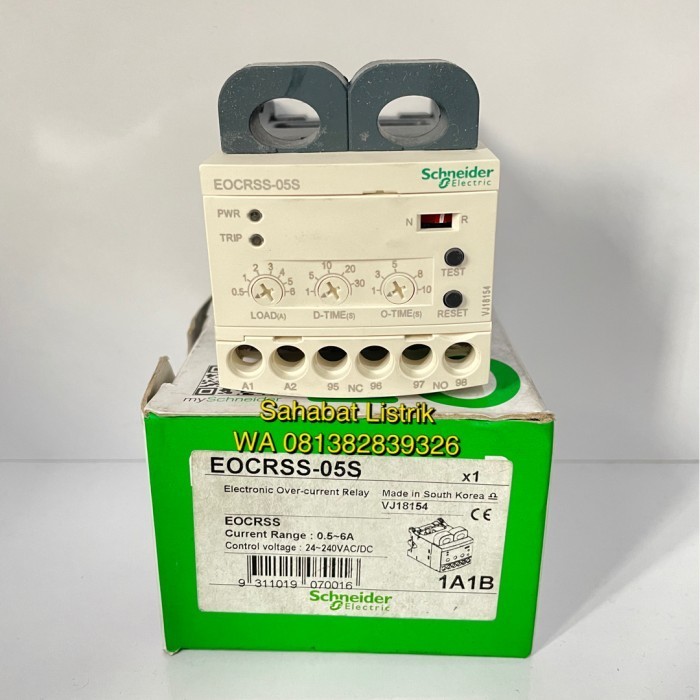 EOCRSS-05S SCHNEIDER / OVER CURRENT RELAY / EOCRSS SCHNEIDER TERMURAH