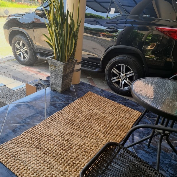 Asna Karpet Kotak Eceng Gondok Tikar Anyaman Persegi Enceng Gondok Keset