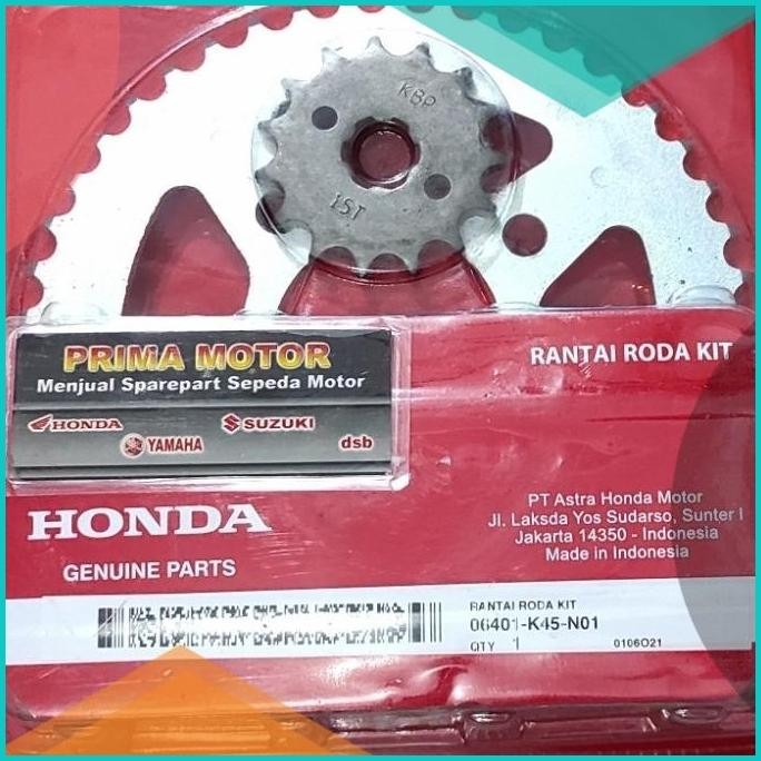 GEAR SET CBR 150R CB150R CB150R LED K45 N41 ORI HONDA AHM HGP 8JVLZ4 s