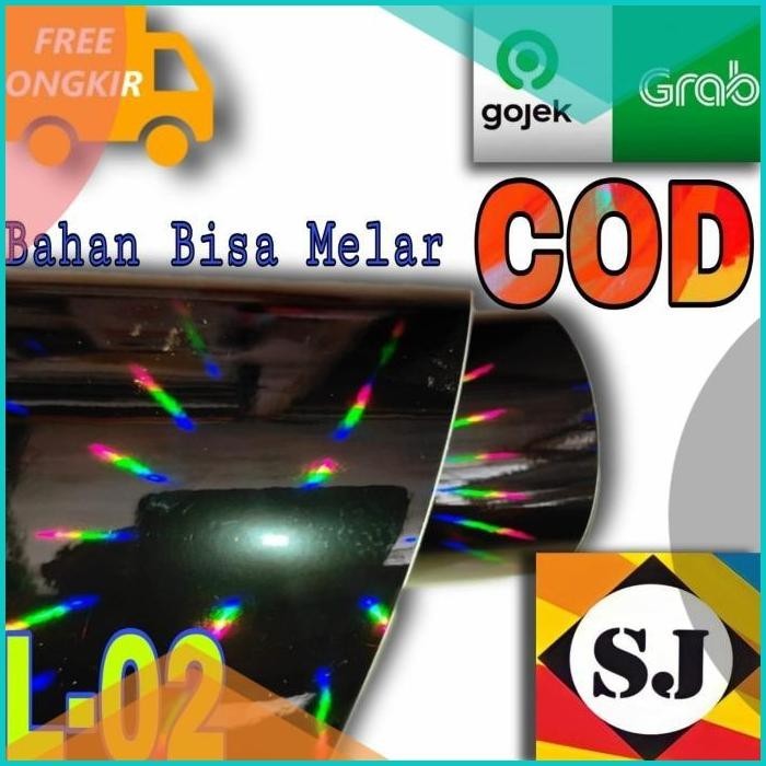 Skotlet Scotlet Stiker Sticker Laser Crom Crome Chrome Hologram Melar