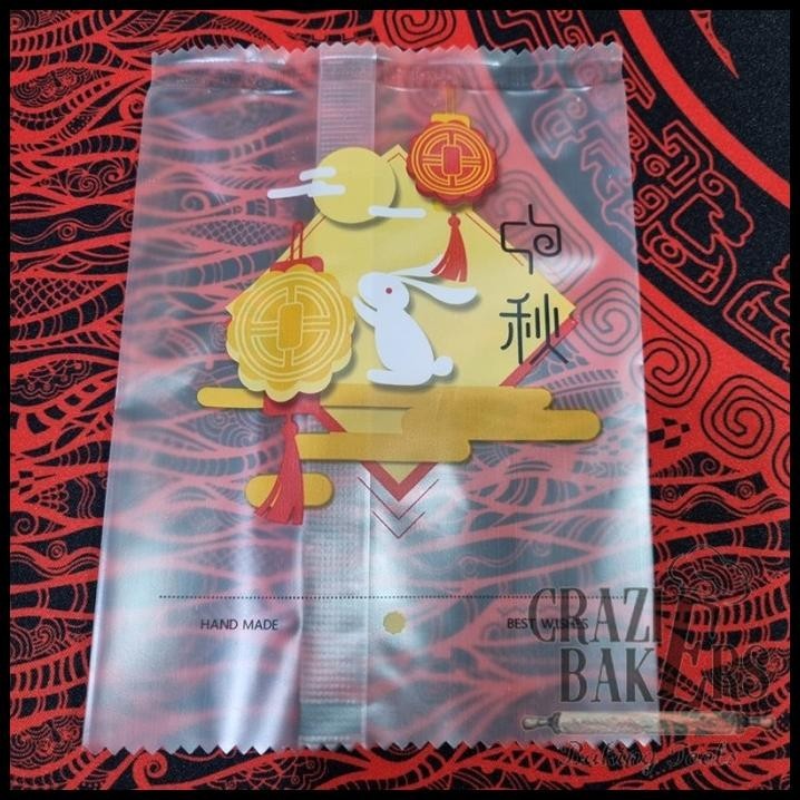 Plastik Kemasan Kue Bulan Mooncake Rabbit Kelinci Putih