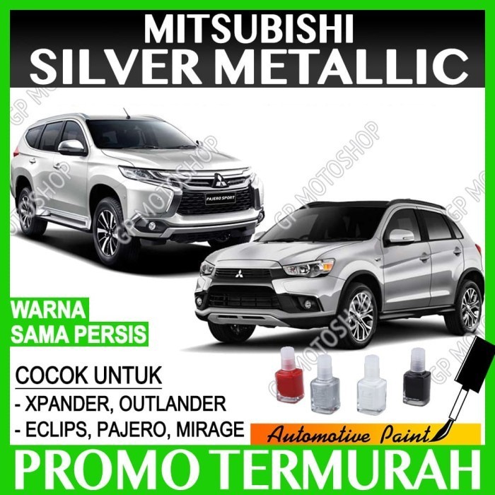 Mitsubishi Silver Metallic Cat Oles Penghilang Baret Mobil Silver Met