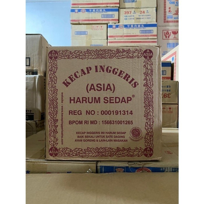 

Kecap Inggris 620ml 1 dus isi 12
