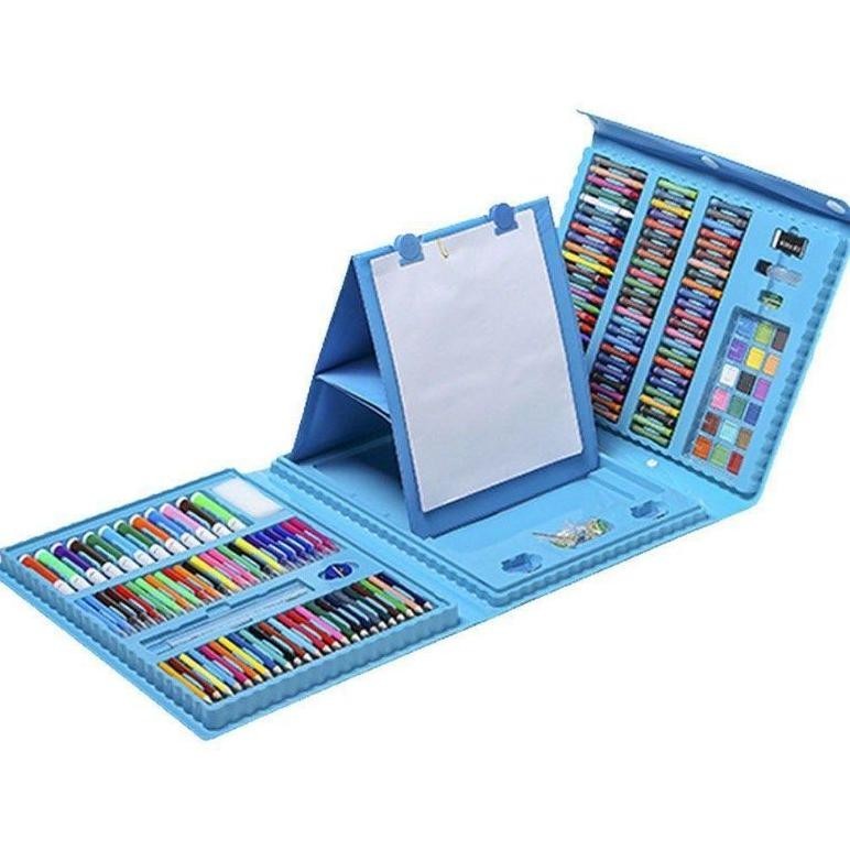 

U-45 Crayon Set Anak 208 - Alat Tulis Mewarnai Atau Menggambar Anak Lengkap Best Promo