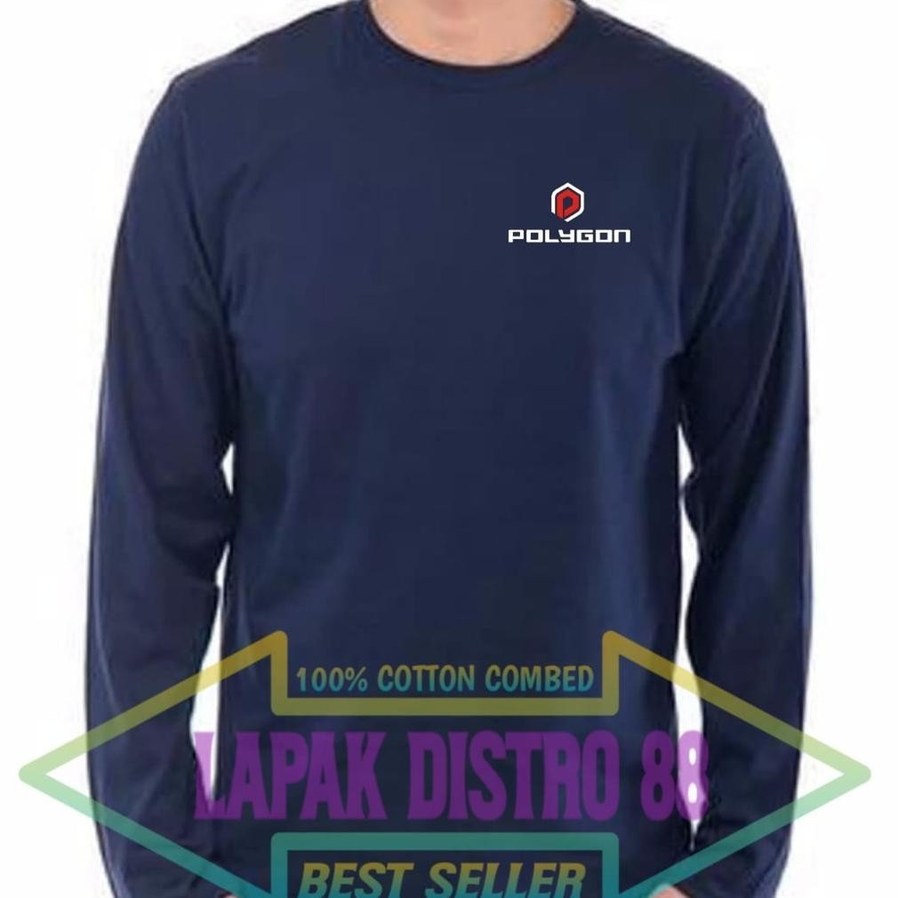 Promo Kaos Logo Polygon Gowes Sepeda Lipat Termurah Baju Anak Dewasa Pria Wanita