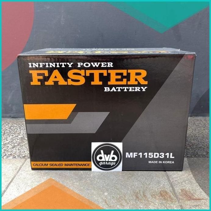 Aki MF Faster NX 120-7L 95Ah MF115D31L - Accu Kering Import Korea 8JVL