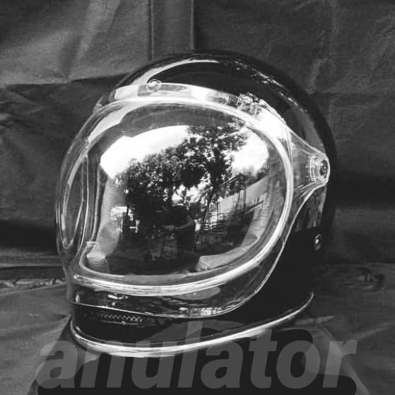 Terlaris Kaca Visor Mika Helm Bogo Gringgo Gringo Cembung Bell Bullit Caferacer