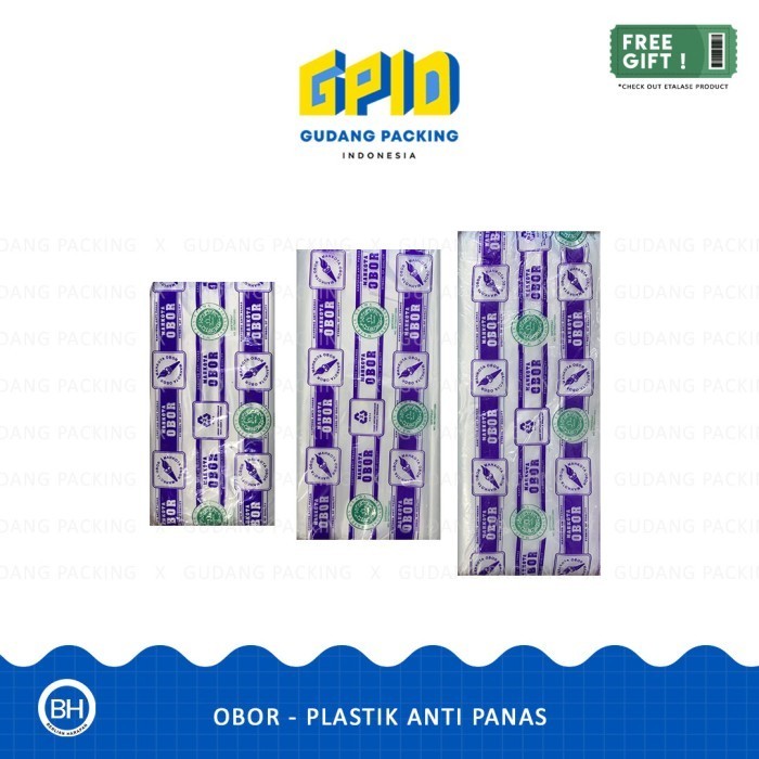 PROMO OBOR - Plastik HD Anti Panas Ukuran Lengkap
