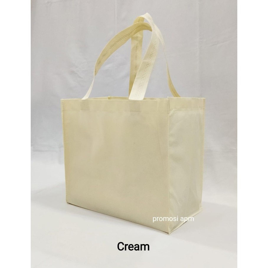 

DISKON Tas Spunbond Kotak Ukuran 35x20x30 (Tas Jahit)