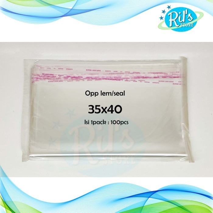 

SALE 35x40 Plastik Baju/OPP Seal/Plastik Kemasan
