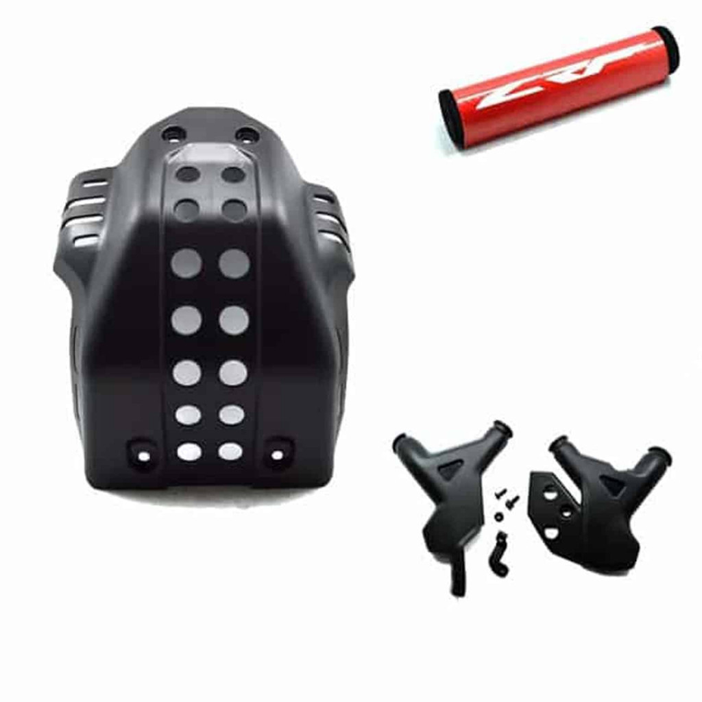 Paket Aksesoris Lengkap CRF150L Original  Skidplate Barpad Heel Guard