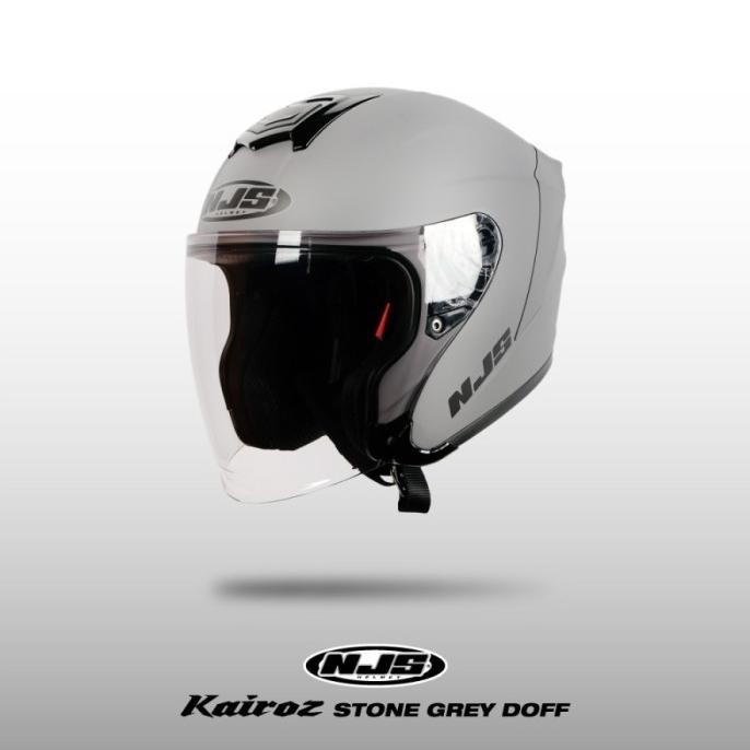 NJS KAIROZ - Helm NJS Kairoz Solid Half Face Original terlaris