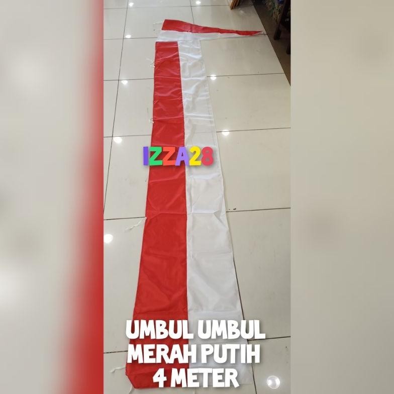 

BISA COD umbul umbul Merah putih tinggi 4 meter lebar 50 cm COD