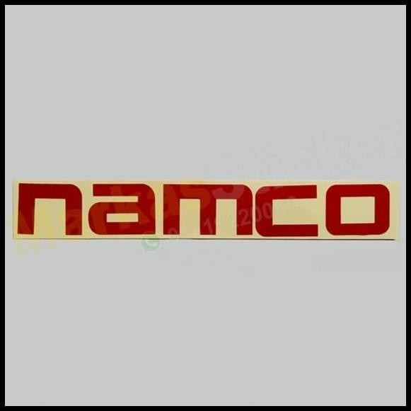 

TERBARU STICKER NAMCO RED OF TEXT !!!!!!!