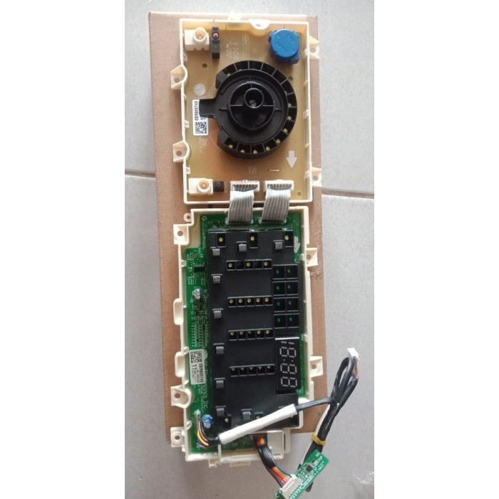 MODUL PCB DISPLAY EBR805749 11 MESIN CUCI FRONTLOAD LG F1007NPPW F1007