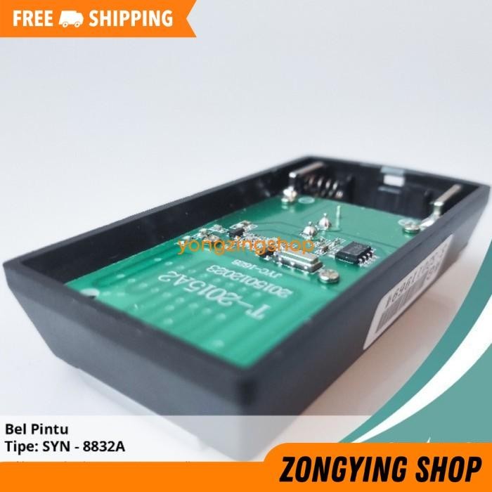 BEL PINTU WIRELESS SYNERGY TANPA KABEL LISTRIK AC DOOR BELL SYN8832 ZONGYING SHOP TERBAIK
