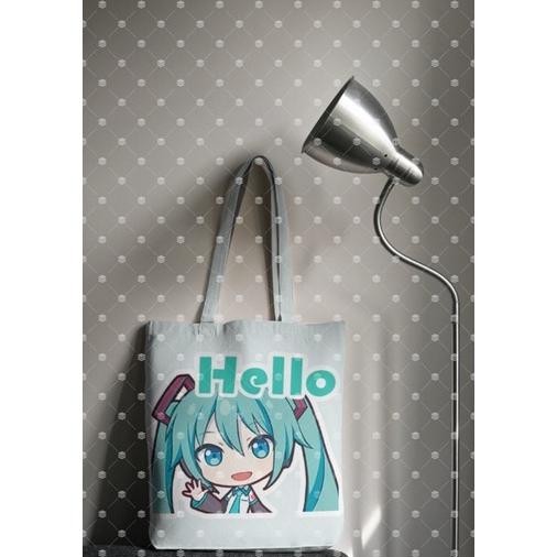 FLASH SALE Tote Bag Proyek Dunia Panggung Warna-warni PJSK Proseka PJSekai Hatsune Miku Colorful Sta